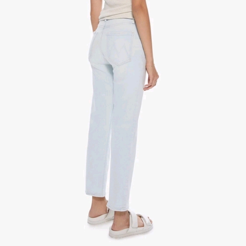 MOTHER The Pixie Tomcat Ankle Jeans In Piña Colada Paradise - Picture 2 of 14